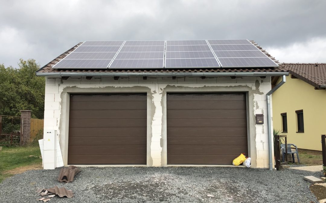 Hybridní FVE 4,24 kWp 6,5 kWh