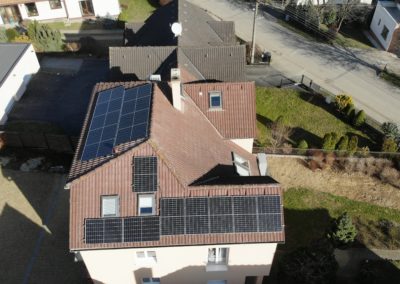 Hybridní FVE 7,0 kWp 11,6 kWh